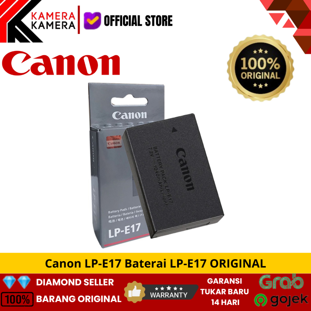 Baterai Canon LP-E17 / Battery LP-E17 Canon Original / Canon LP-E1