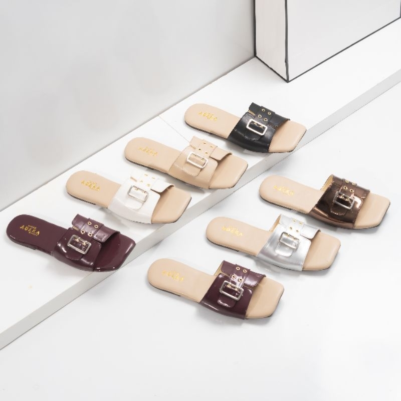 adk shoes sandal teplek LALUNA gesper alas karet