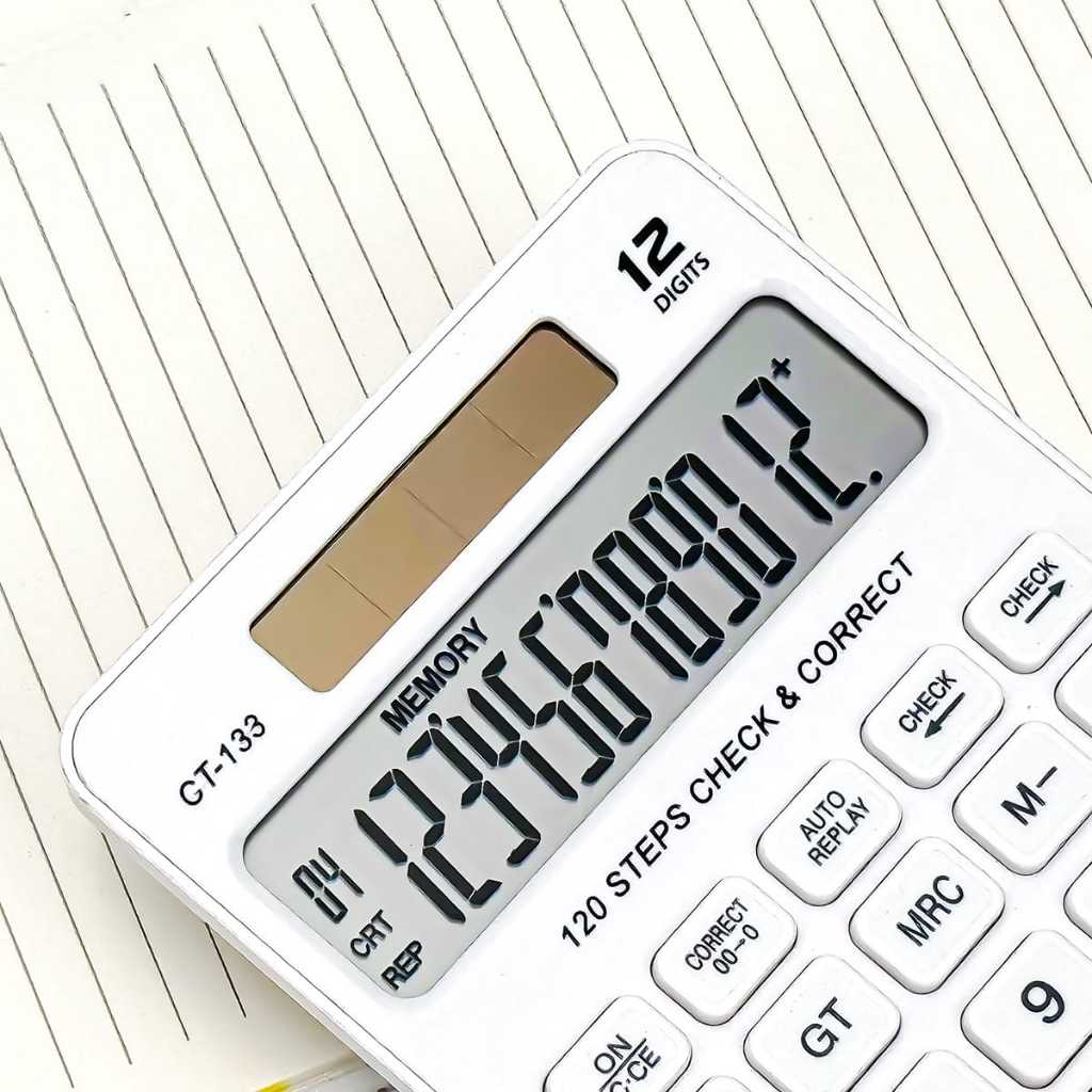 

Adn Kalkulator 2 Layar CT-7212 - Calculator 2 Display Layar / Check Ulang CT7212 12Digit CTZN
