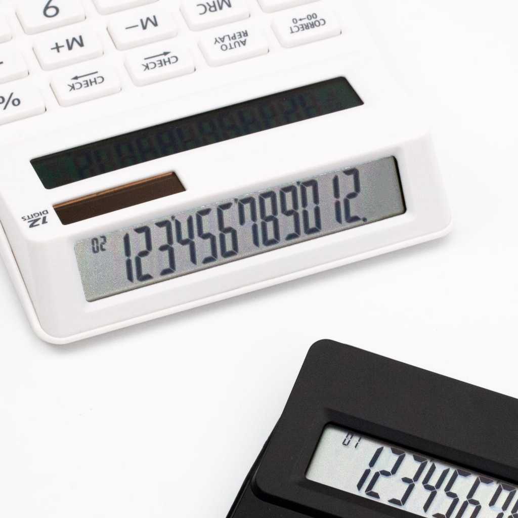 

HJK Kalkulator 2 Layar CT-7212 - Calculator 2 Display Layar / Check Ulang CT7212 12Digit CTZN