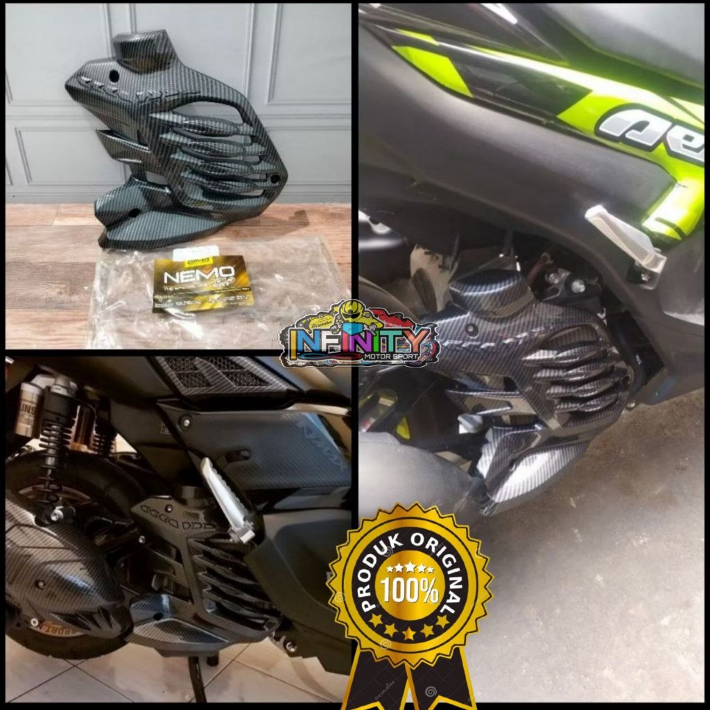 TUTUP COVER RADIATOR NEW NMAX 155 2020 2021 2022 2023 AEROX NEW 2021 2022 CARBON NEMO ALL NEW NMAX A