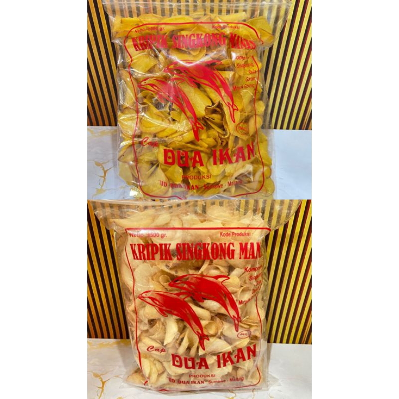 

KERIPIK SINGKONG 2 IKAN
