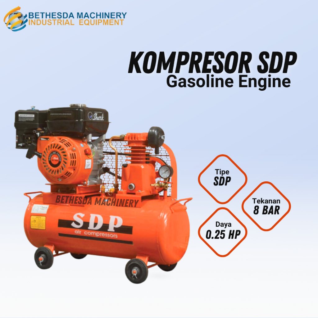 Mesin Kompresor angin 1 4 hp 0.25 hp / Kompresor kosongan 1/4 pk SDP
