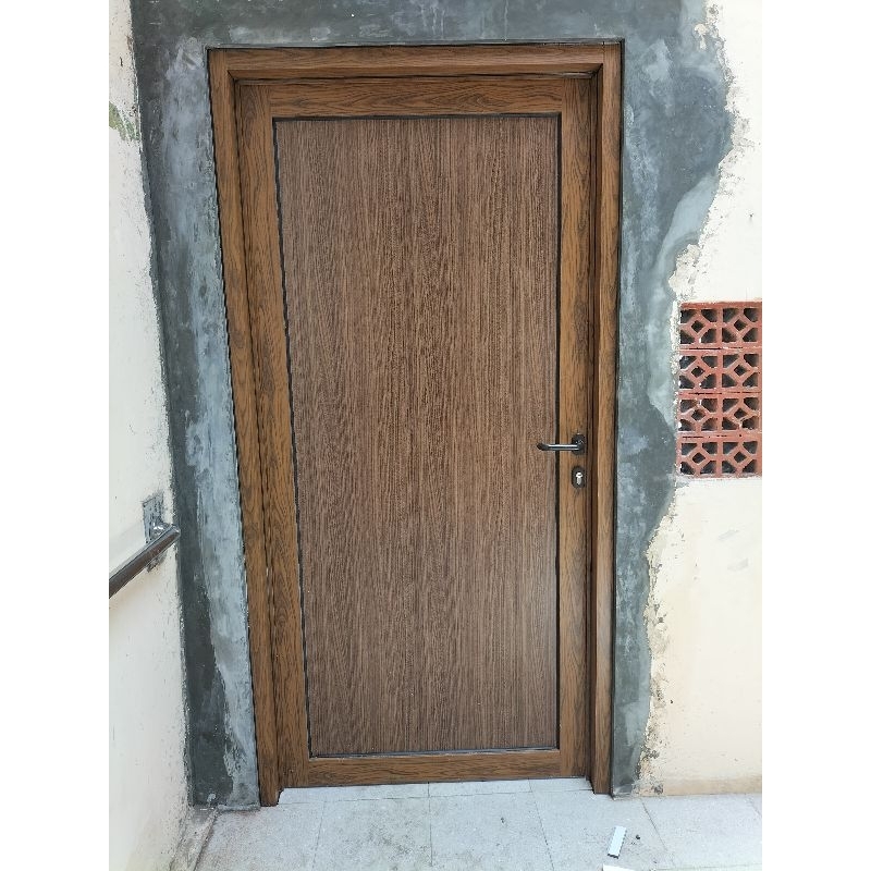 Kusen Pintu Almunium Serat Kayu 90x200