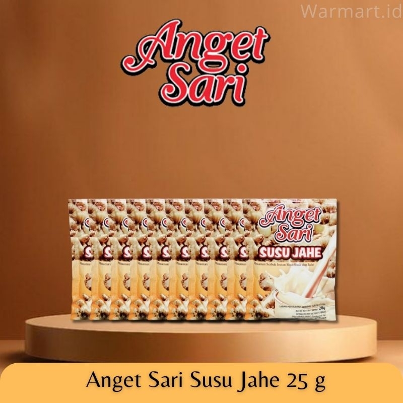 

Susu Jahe - Anget Sari Susu Jahe 25 g ×10 pcs