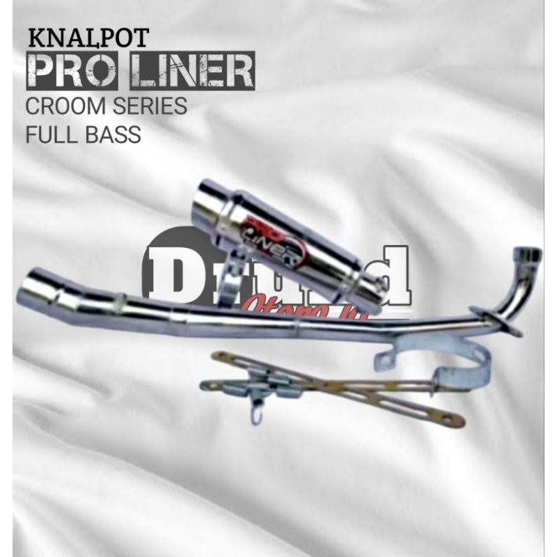 KNALPOT RACING PRO LINER FULL SET ALL MOTOR BEBEK
