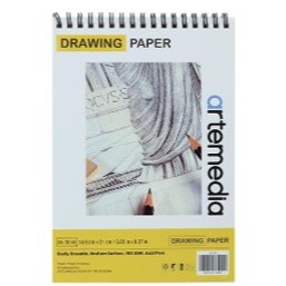 

Gramedia Pettarani - ARTEMEDIA A5 DRAWING BOOK 150GSM 30SH 203103