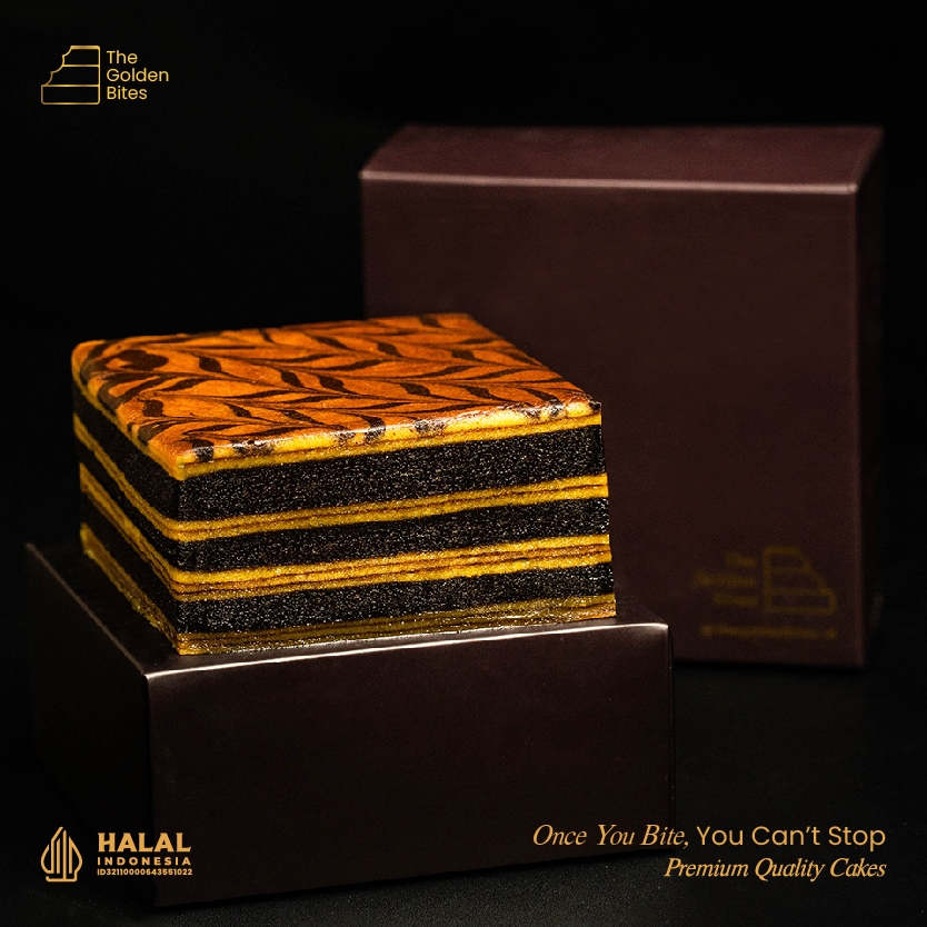 

Lapis Legit Loyang Mini Coklat Premium Halal