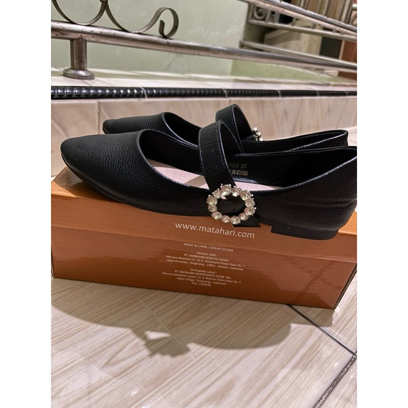 [Preloved] Flat Shoes Wanita Connexion Mary Jane/ Flat shoes tali wanita