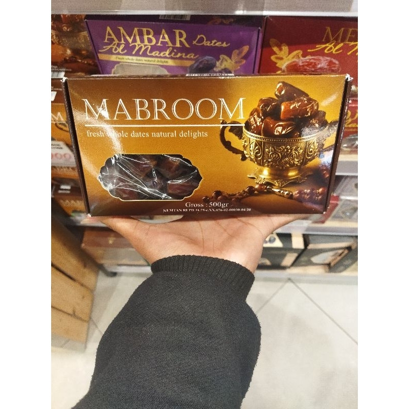 

Kurma mabroom | kurma dates natural delights 500gram