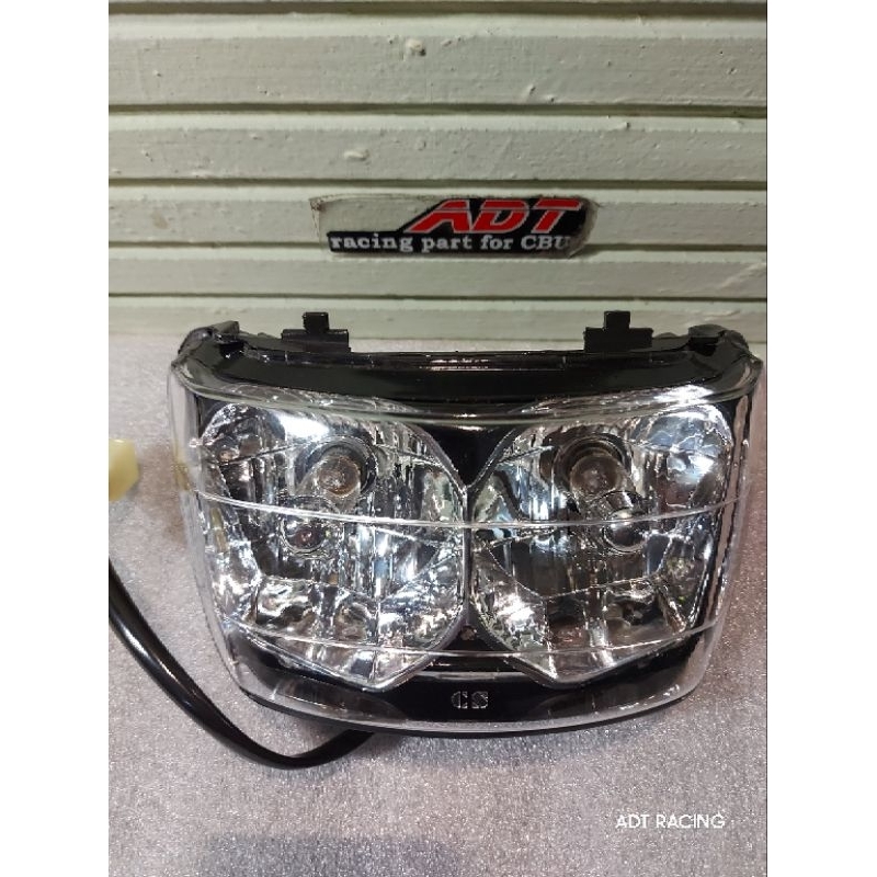 headlamp nova dash reflektor lampu depan dash