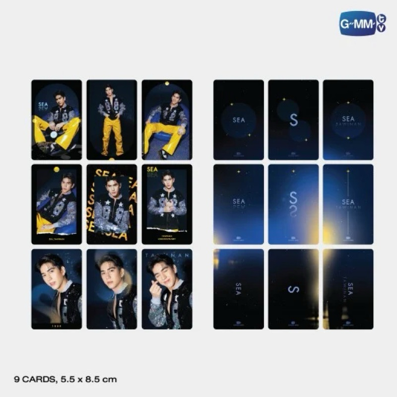 PC Shining Sea Tawinan Official Photocard Shining Series Sea Tawinan PC GMMTV