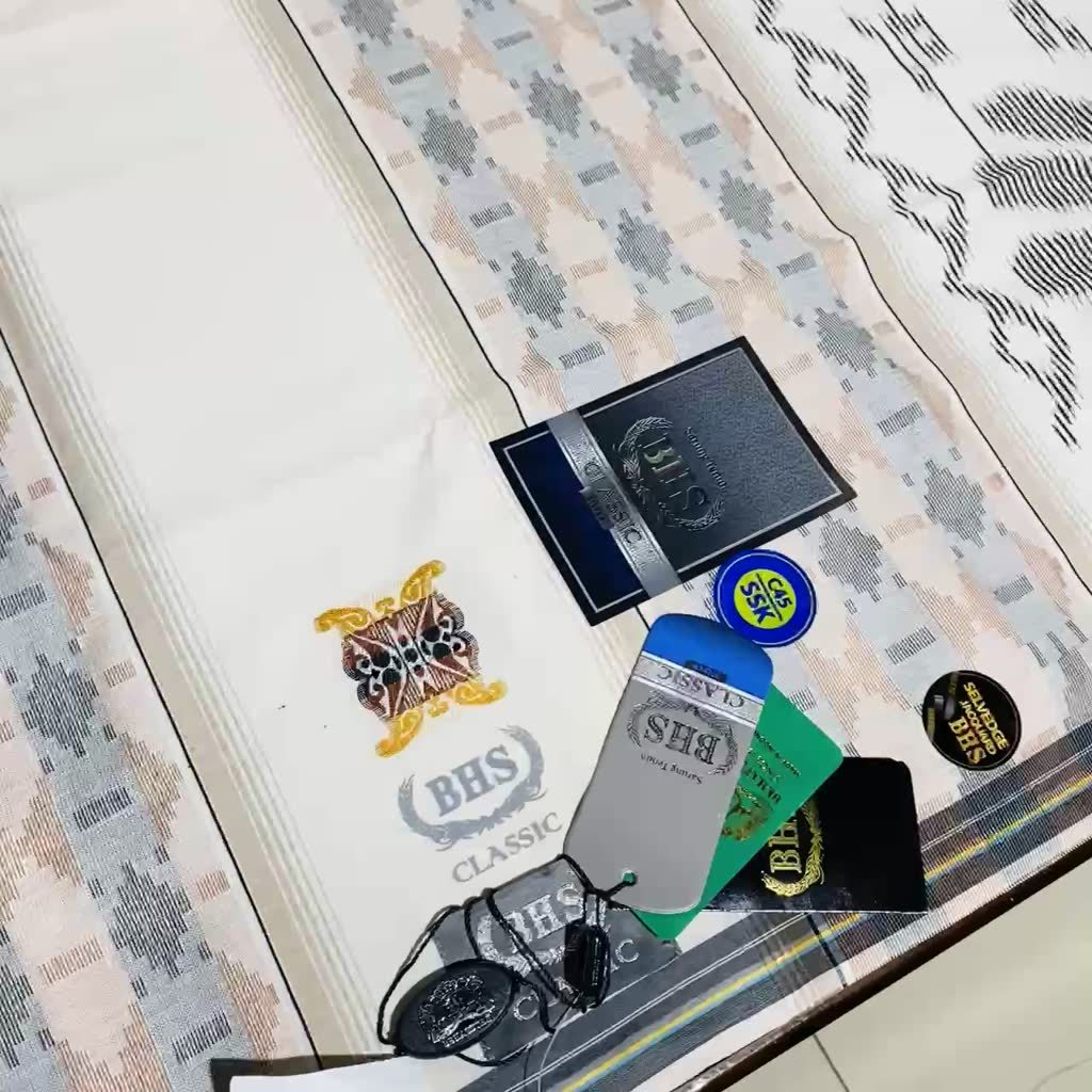 Sarung BHS classic songket Gold BHS klasik | BHS classic silver | BHS classic bronze