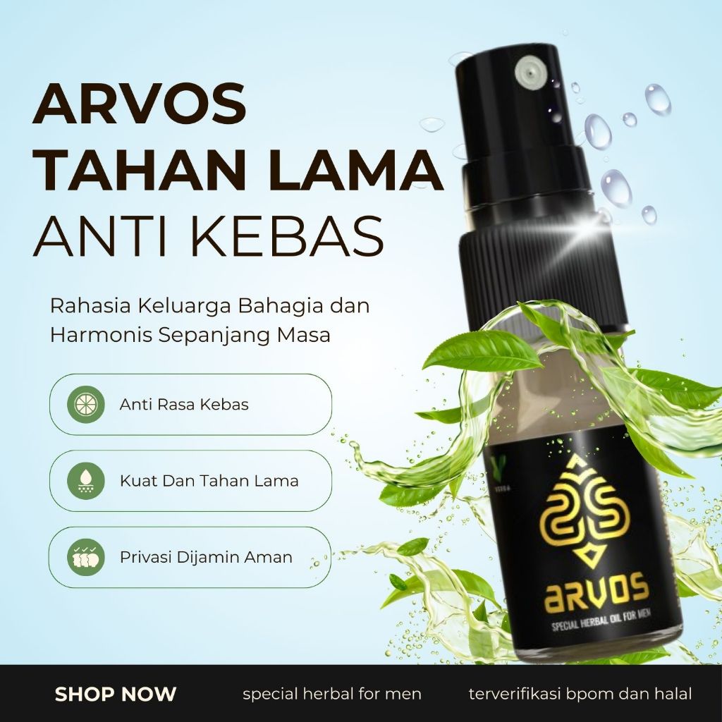 ARVOS GOLD buat Tahan lama tanpa kebas BPOM kuat dan tahan lama original