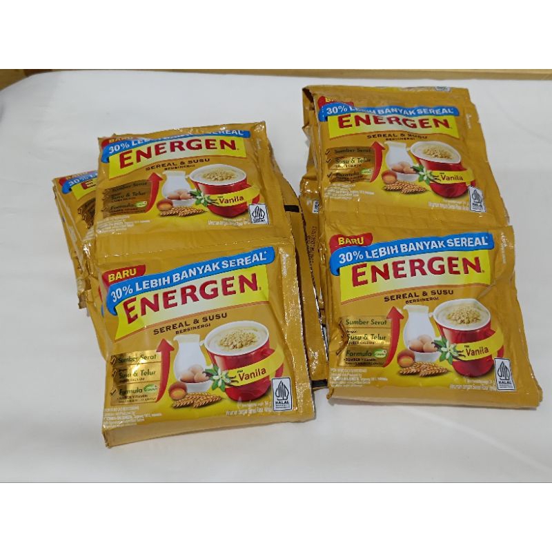 

Energen vanila 34 gr isi 10 pcs