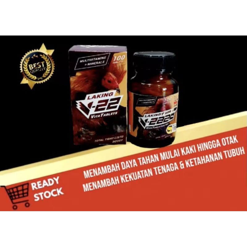 V-22 super vitamin original ayam V22 Belman ayam aduan