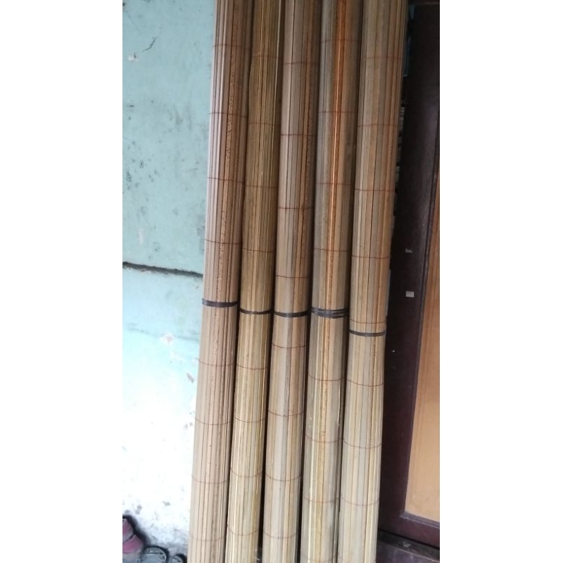 tirai, rotan, buat, aleng2