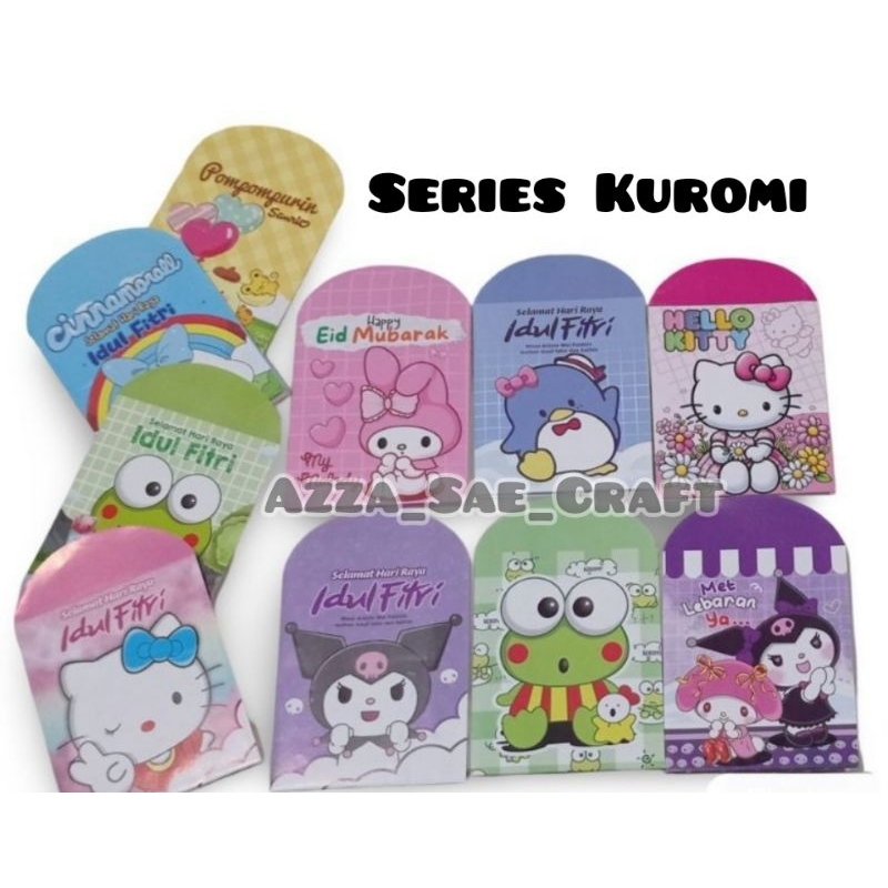 

Amplop Lebaran Kuromi 50pcs ( 5 Pack ) Amplop Siap Pakai Amplop Lebaran Murah Amplop Lebaran Karakter Kuromi