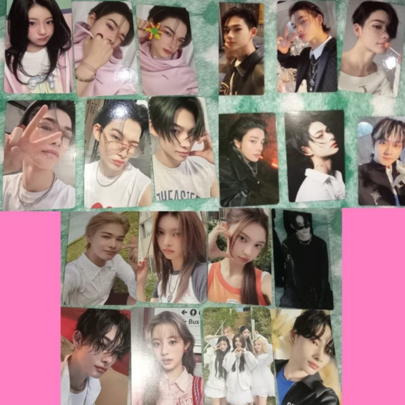 [ GANTI JNT ] WTS ONLY PHOTOCARD ENHYPEN & ILLIT [ baca desk ]