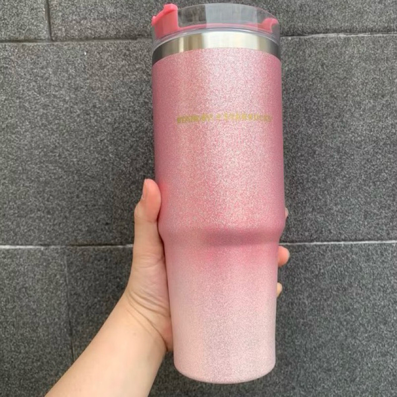 Starbucks x Stanley 887ml Stainless Steel Tumbler with Straw Tumbler