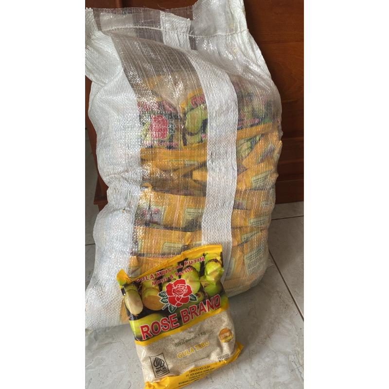 

(20kg) gula rosebrand kuning 20kg kemasan 1kg