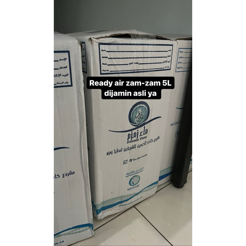 

Air zam-zam 5L original