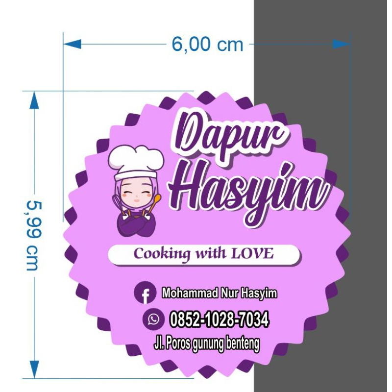 

CETAK STIKERS CHROMO CUT A3 MURAH / CETAK STIKER LABEL KEMASAN MAKANAN MINUMAN DLL