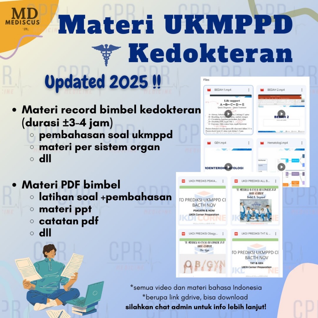 

Free extra packing-MATERI UKMPPD Link G00gle drive, update 2024-2025