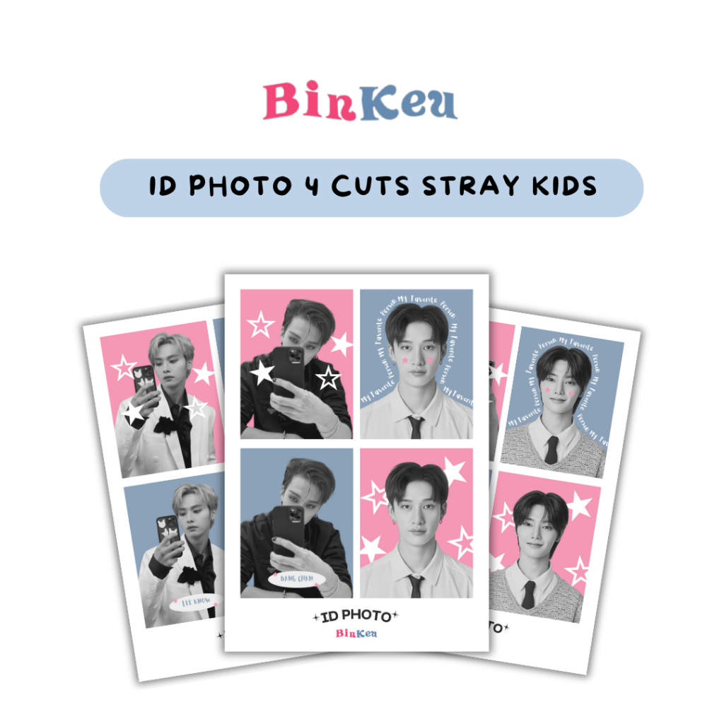 ID PHOTO 4 CUTS STRAY KIDS