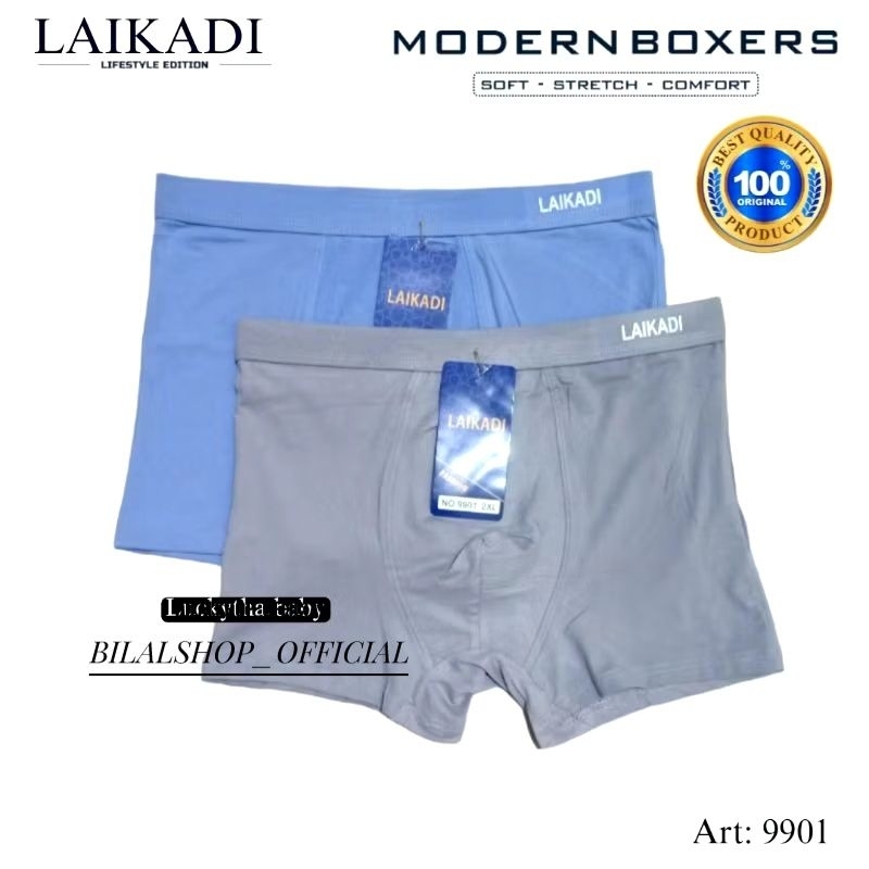 BILALSHOP CELANA DALAM BOXER PRIA DEWASA LAIKADI BEST QUALITY PREMIUM || CD PRIA BOXER DEWASA BAHAN 