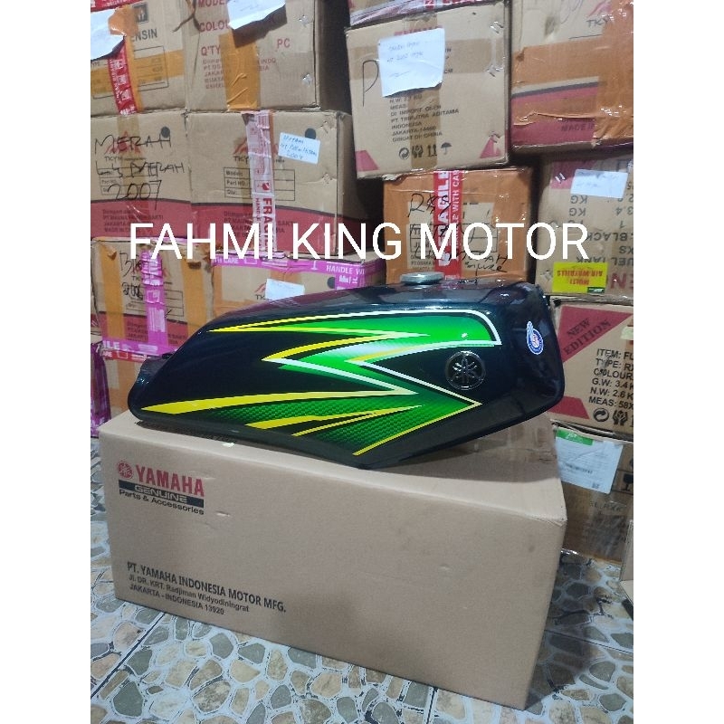 TANGKI TENGKI RXKING RX KING HIJAU BOTOL 2003.GRES BARU ASLI ORIGINAL YGP