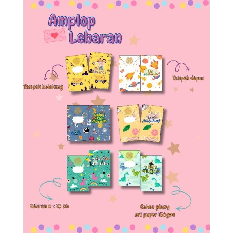 

Amplop Lebaran Mini Gemes by @diinsar_