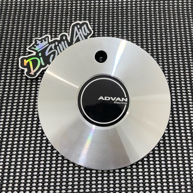 tutup velg dop velg racing mobil motif ADVAN RACING diameter 15,1 cm