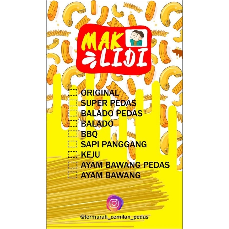 

MakLidi_Mie Kriting kemasan Plastik 250gr