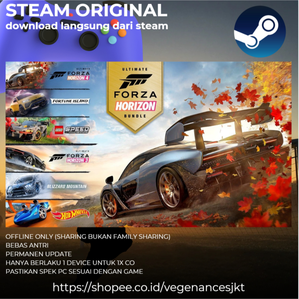 Forza Horizon 4 Ultimate Edition Original PC Laptop Game