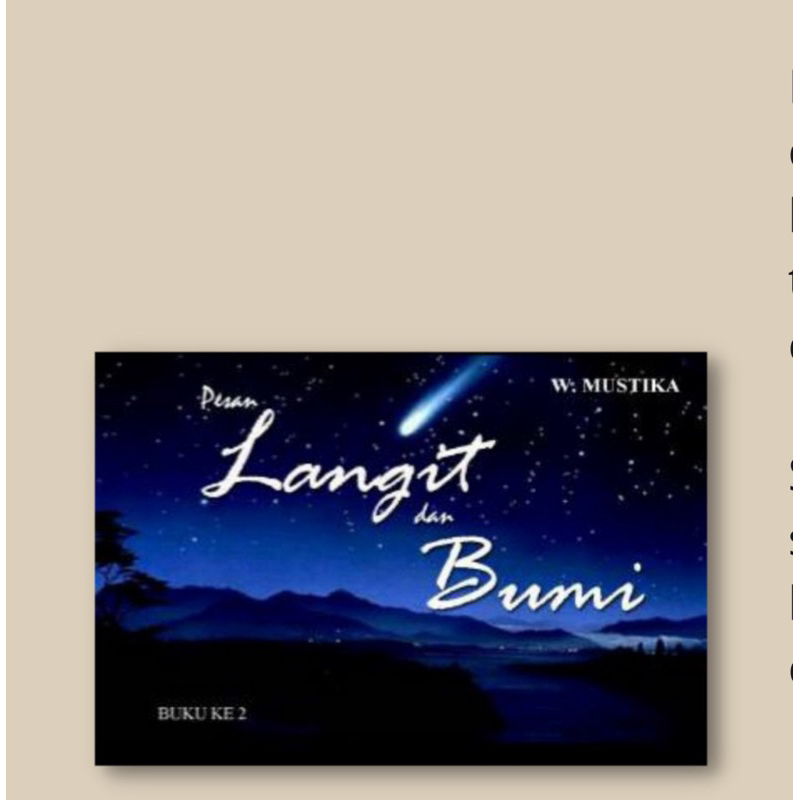 Pesan Langit&Bumi2. karya W. Mustika. dr. I Wayan Mustika