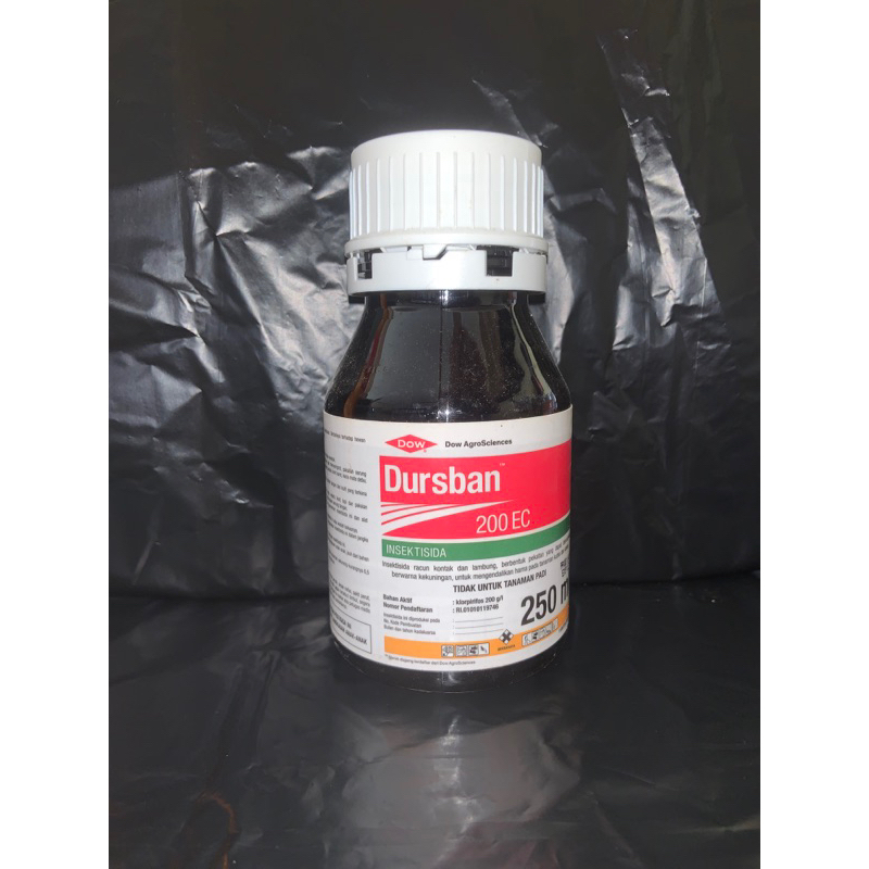 DURSBAN 200 EC insektisida racun kontak dan lambung 250ml