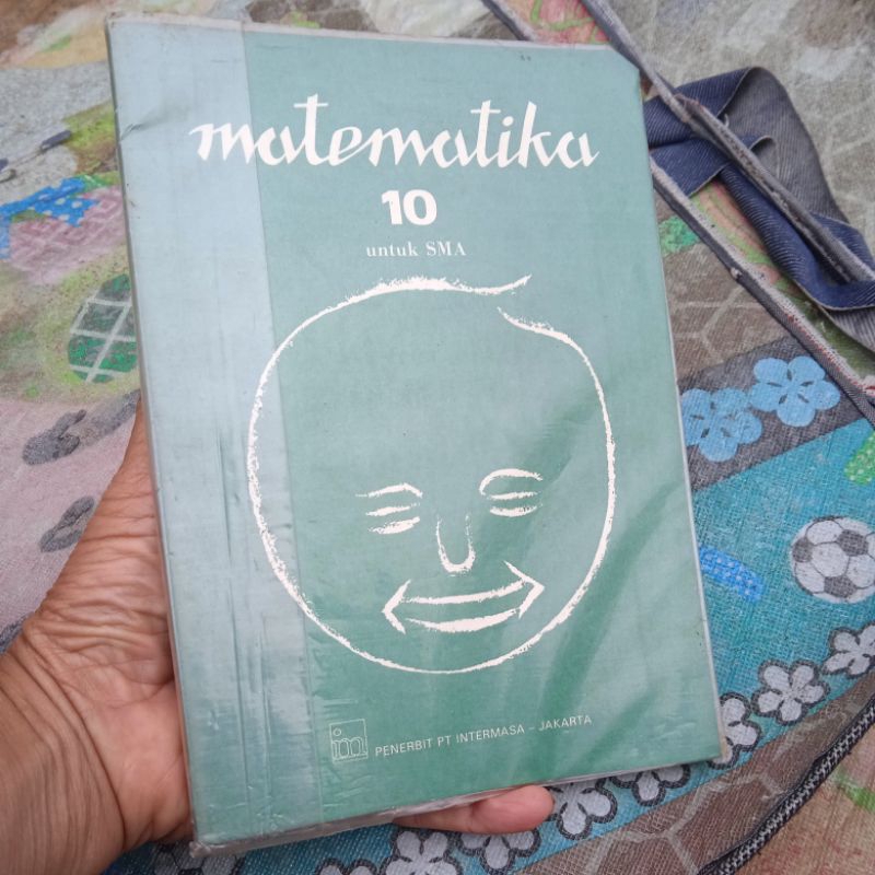 buku matematika 10 untuk SMA buku original jadul