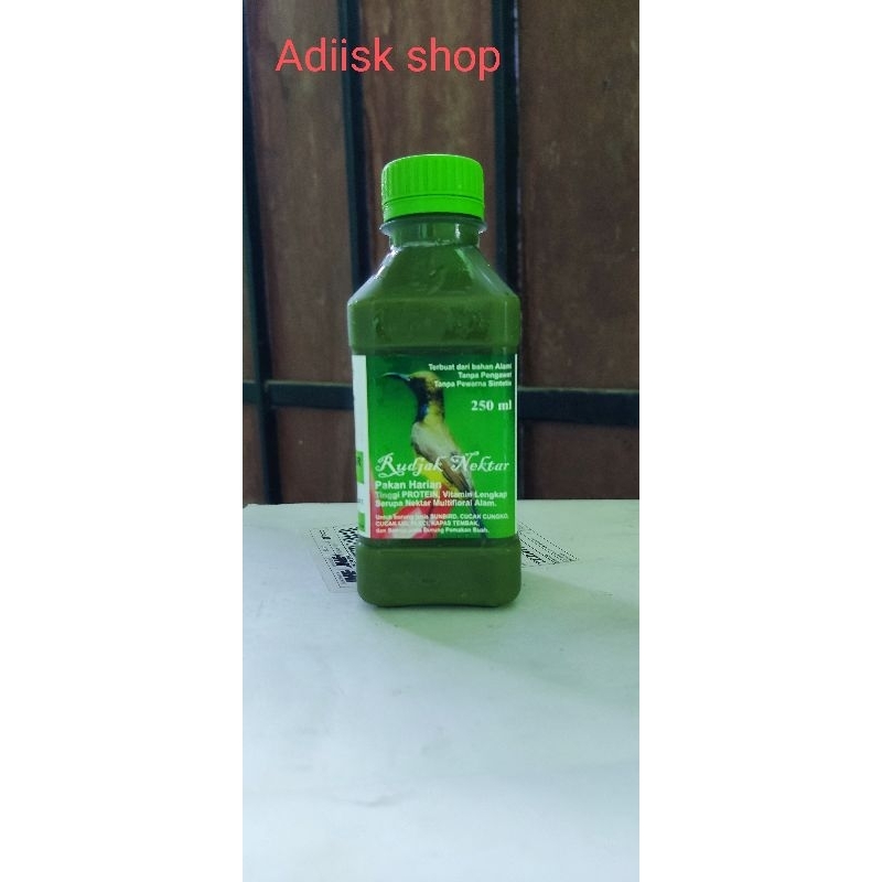 RUDJAK NEKTAR ORIGINAL 250 ML PAKAN BURUNG HARIAN