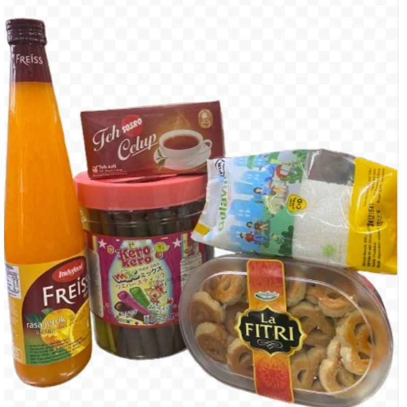 

1 parcel lebaran paket ekonomis isi 5 macam