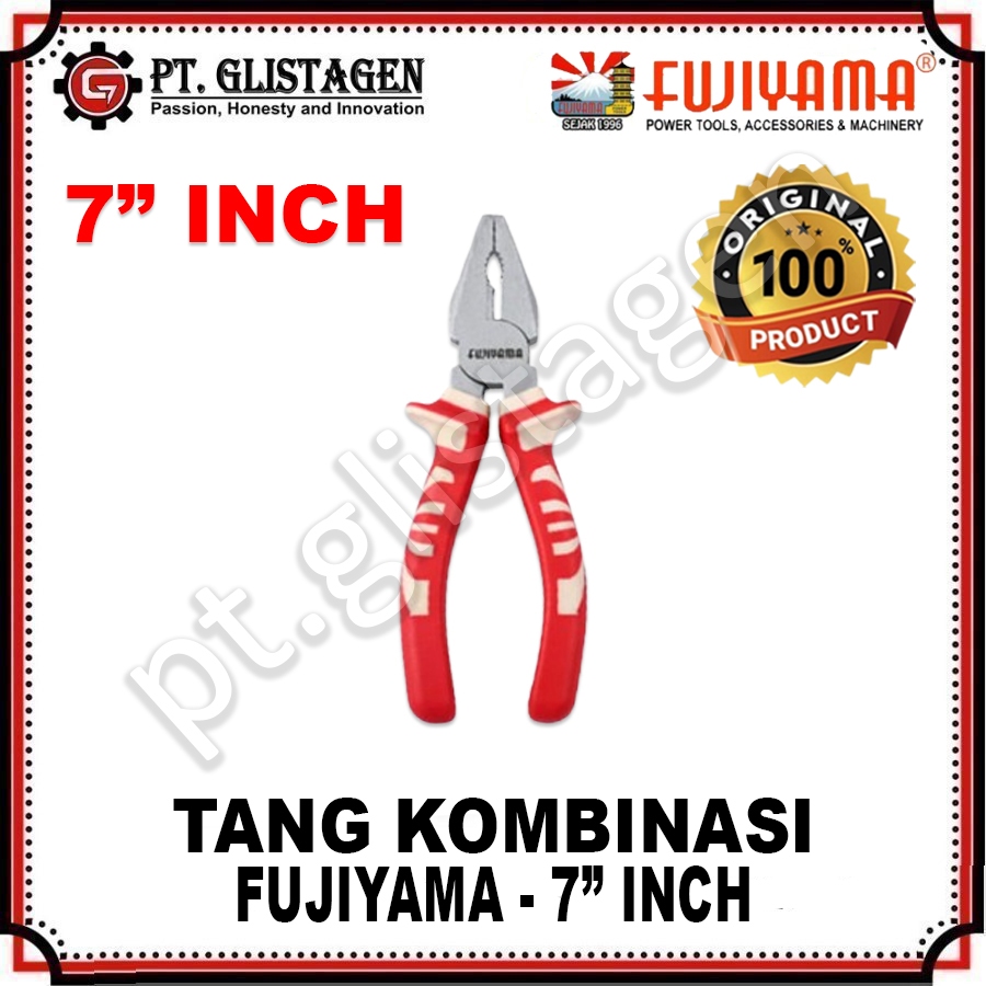 FUJIYAMA Tang Kombinasi 7" Inch FUJIYAMA