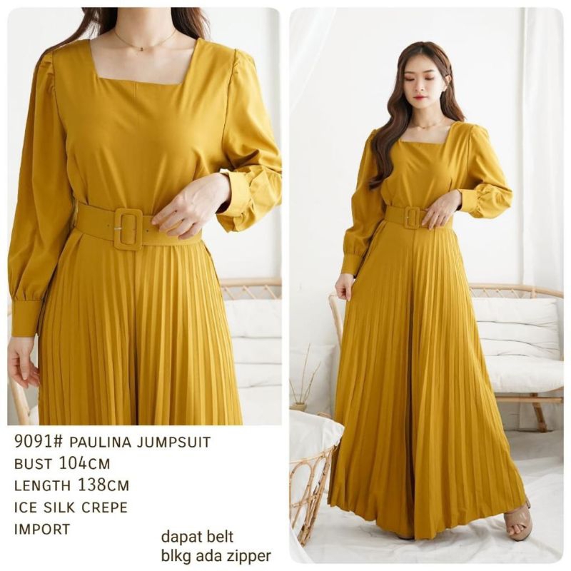 PAKAIAN WANITA BAJU JUMPSUIT PAULINA "