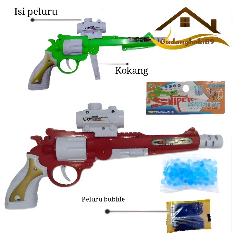 Mainan Sniper Shooting Pistol Mainan