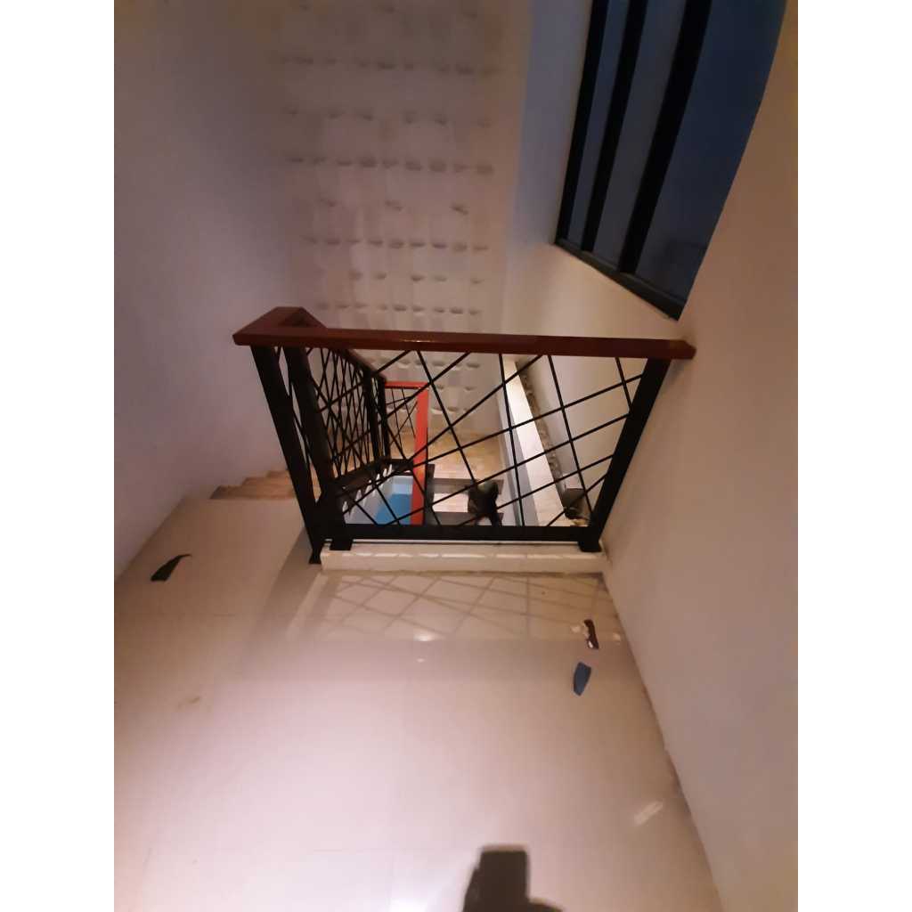 Railing tangga motif minimalis dan handrail conwood free survey lokasi
