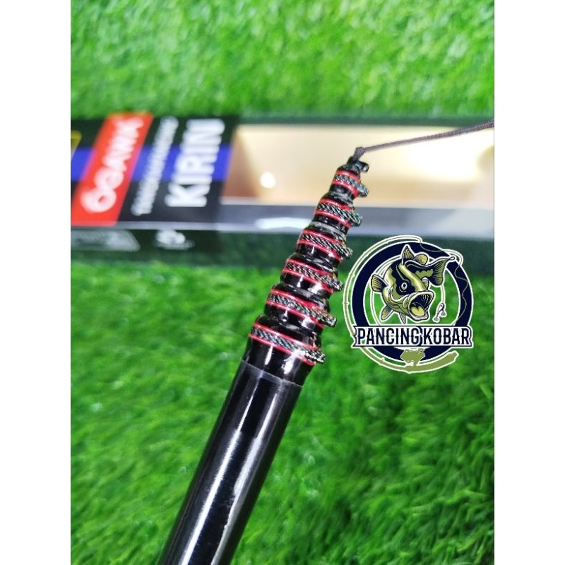 Joran Pancing Tegek Ogawa Kirin-set kolong-rell set-standard