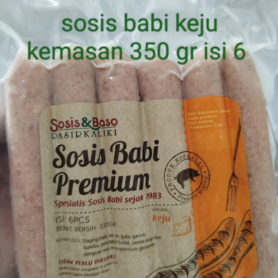 Sosis Ham Babi Keju Original PD PASIRKALIKI PASKAL Bandung