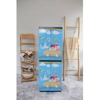 LEMARI PLASTIK 4 SUSUN MINI MIAMI KINARA