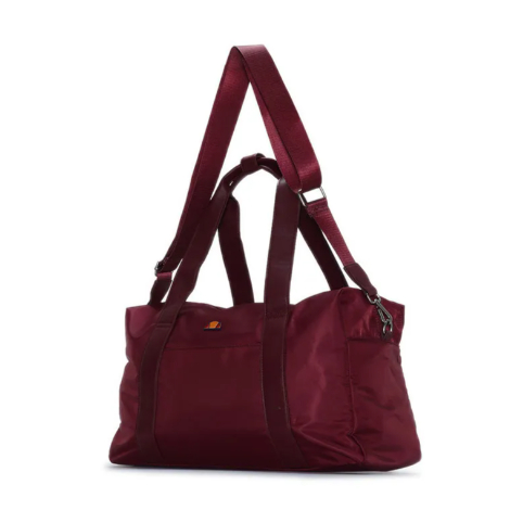 TAS FITNESS Ellesse Unisex Duffle Bag - Rhubarb MERAH MARUN ORIGINAL BNWT