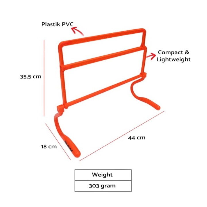 ADJUST TABLE HURDLE ROX 4 IN 1 JUMP AGILITY TRAINING