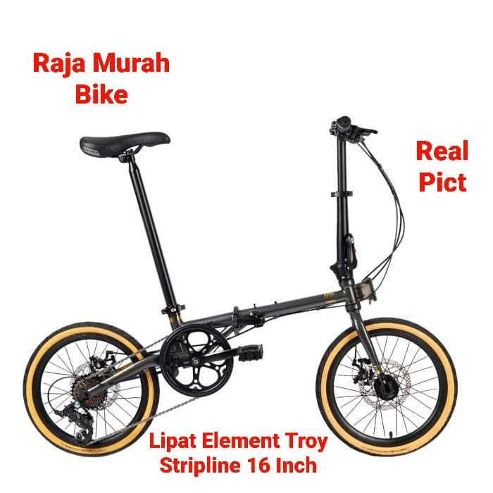 Sepeda Lipat 16 Inch Element Troy 8SP Stripline Sepeda Lipat Element Troy Stripline 8Speed